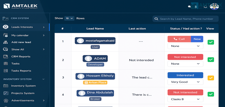 إحداث ثورة في العقارات: قوة أفضل نظام لإدارة علاقات العملاء (CRM) وحلول أمتلك الشاملة